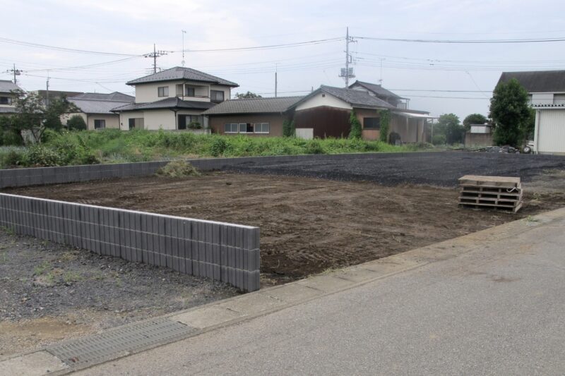土地の境界線